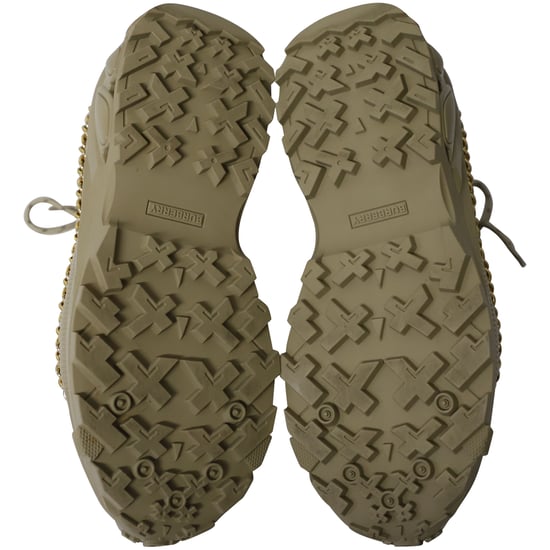 Burberry Gouden Ketting Arthur Sneakers in Khaki Leer - Image 5