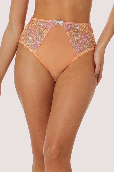 Felicity Hayward X Pp Palm Bay Embroidery Suspender Belt - Image 1