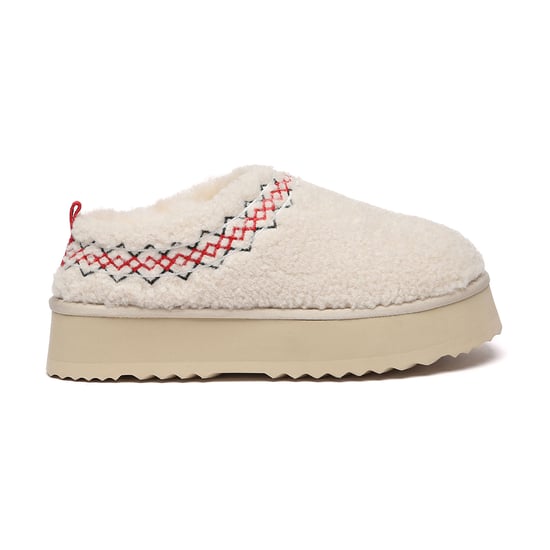 EVER AU Australië Dames Lewin Pluche Enkellaars Platform Slippers - Image 1