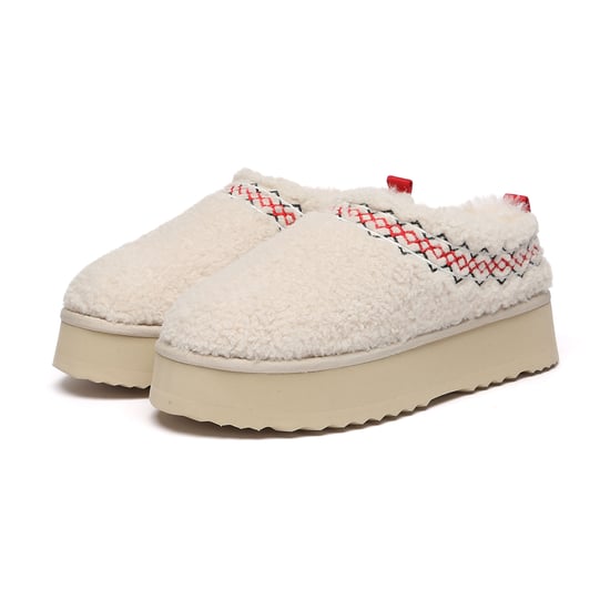 EVER AU Australië Dames Lewin Pluche Enkellaars Platform Slippers - Image 4