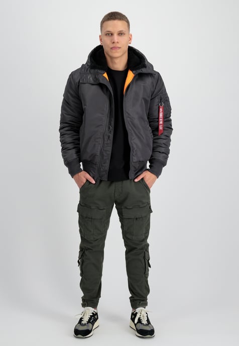 MA-1 Hooded Bomber Jacket - Image 2