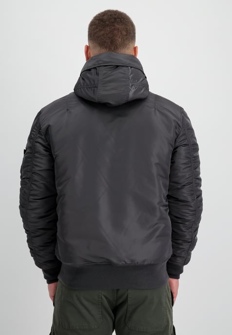 MA-1 Hooded Bomber Jacket - Image 3