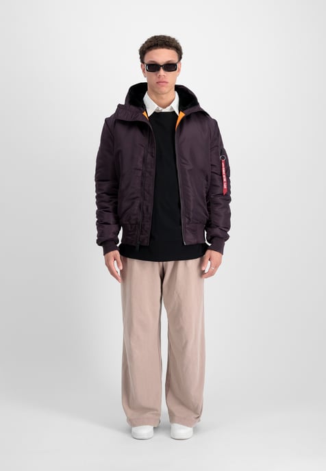 MA-1 Hooded Bomber Jacket - Image 2