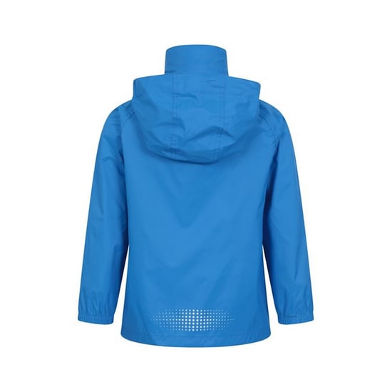 Mountain Warehouse Pakka II Waterdichte Jas voor Kinderen/Kinderen (Kobalt) - Image 3