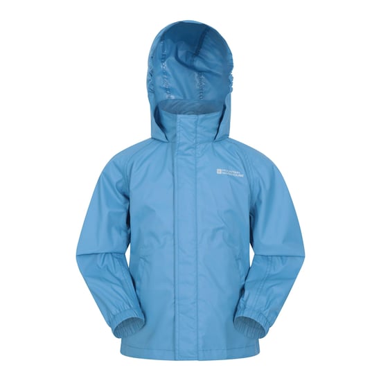 Mountain Warehouse Pakka II Waterdichte Jas voor Kinderen/Kinderen (Blauw) - Image 1