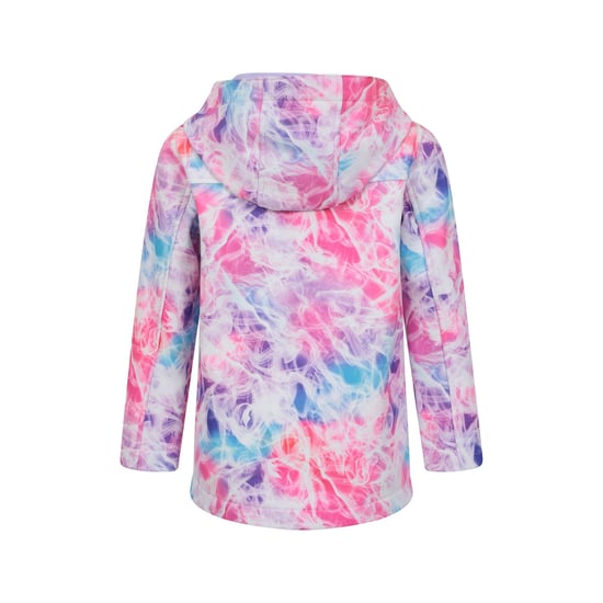Mountain Warehouse Waterafstotende softshell jas met patroon voor kinderen/kids (Helder Roze) - Image 2