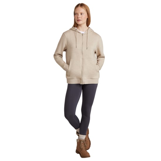 Mountain Warehouse Dames/Dames Penzance Full Zip Hoodie (Beige) - Image 3
