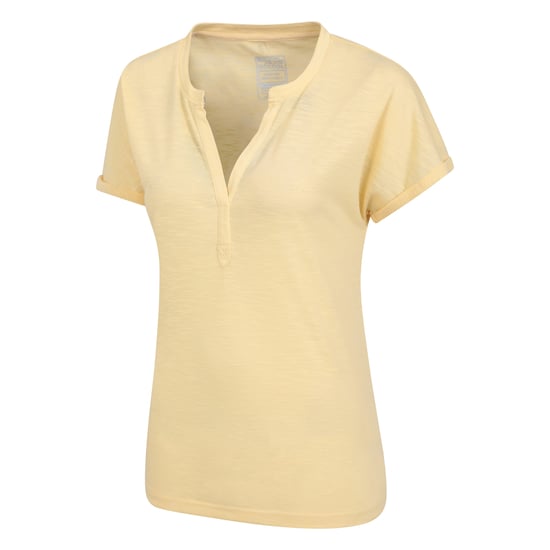 Mountain Warehouse Dames/dames Skye Slub T-shirt (Citroen) - Image 3