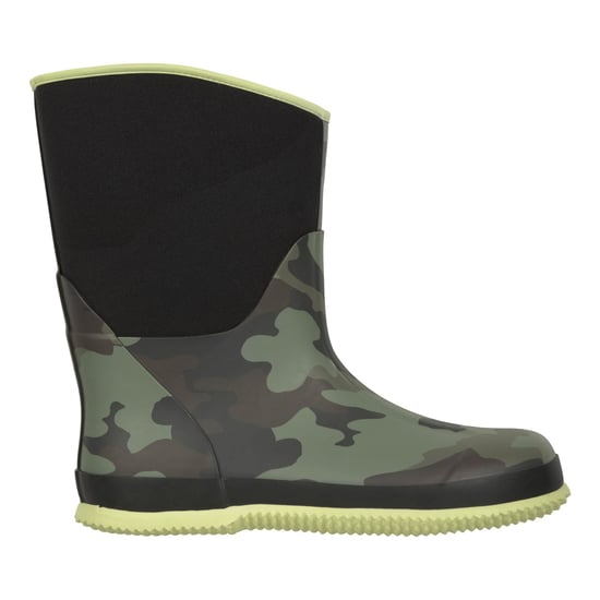 Mountain Warehouse Kinder/Kinder Puddle Camo Wellington Laarzen (Zwart) - Image 1