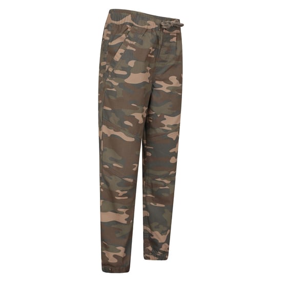 Mountain Warehouse Camo verstevigde kniebroek voor kinderen/Kinderen (Groen/bruin) - Image 4