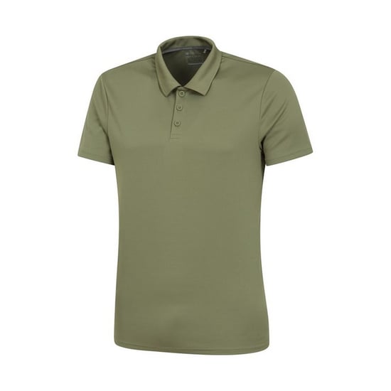 Mountain Warehouse Heren Endurance IsoCool Poloshirt (Kaki Groen) - Image 3