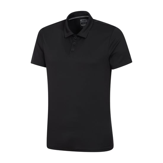 Mountain Warehouse Heren Endurance IsoCool Poloshirt (Zwart) - Image 2