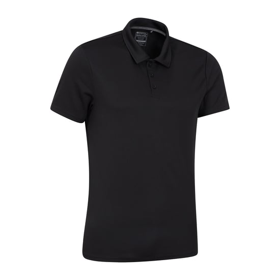 Mountain Warehouse Heren Endurance IsoCool Poloshirt (Zwart) - Image 3
