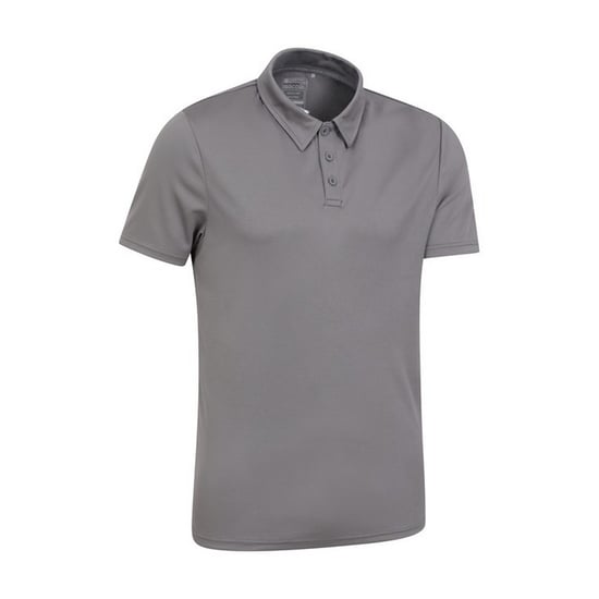 Mountain Warehouse Heren Endurance IsoCool Poloshirt (Donkergrijs) - Image 3