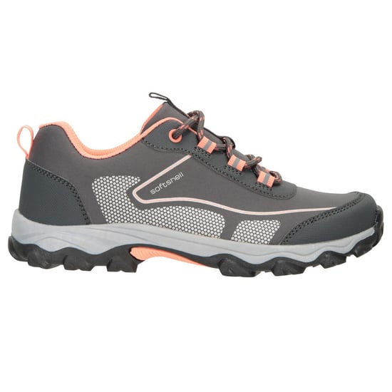 Mountain Warehouse Softshell wandelschoenen voor kinderen (Lichtgrijs) - Image 1