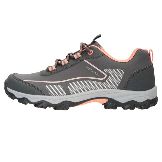 Mountain Warehouse Softshell wandelschoenen voor kinderen (Lichtgrijs) - Image 2