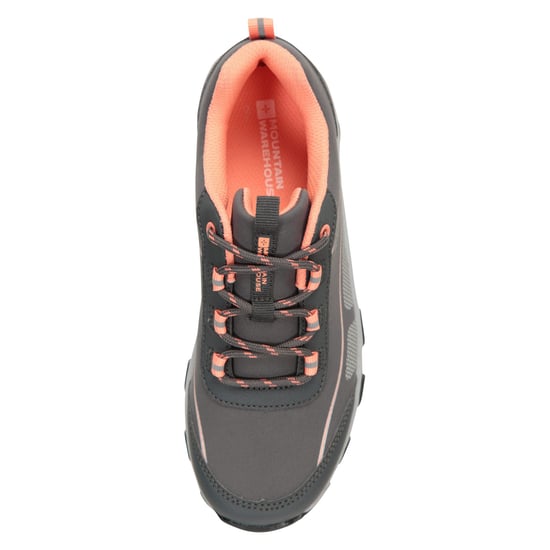 Mountain Warehouse Softshell wandelschoenen voor kinderen (Lichtgrijs) - Image 4