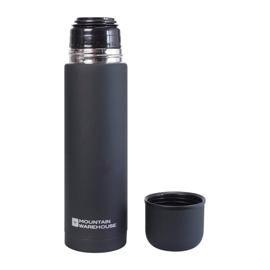 Mountain Warehouse Gegummeerde 500ml flacon (Zwart) - Image 2