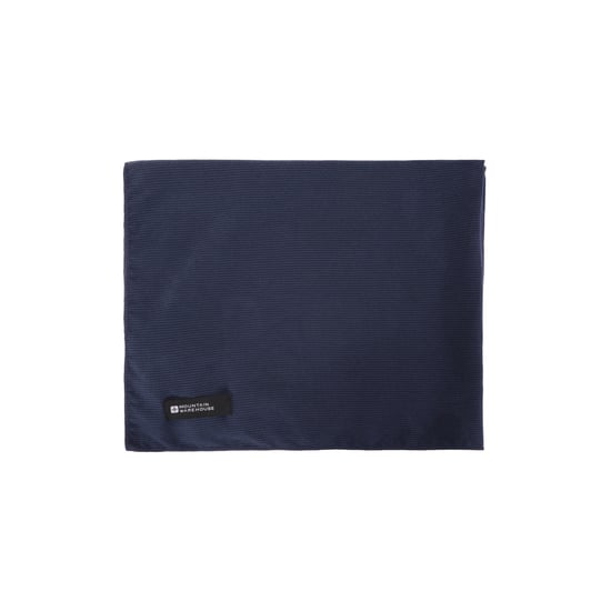 Mountain Warehouse Grote geribbelde handdoek (Marine) - Image 1