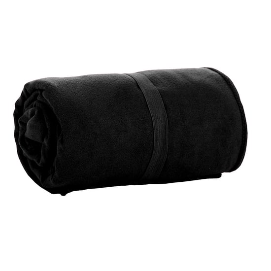 SOLS Atol Microvezel-handdoek (Zwart) - Image 1