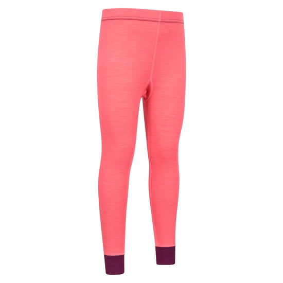Mountain Warehouse Kinder/Kids II Merino Wol Base Layer Broekje (Helder Roze) - Image 4