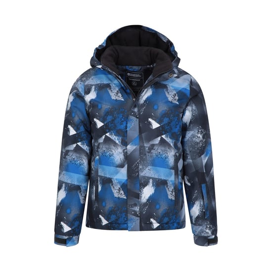 Mountain Warehouse Kinder/Kinder Mogal Geometrisch Ski-jack (Blauw) - Image 4