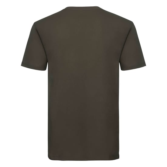 Russell Heren Organisch T-Shirt met korte mouwen (Donkere Olijf) - Image 2
