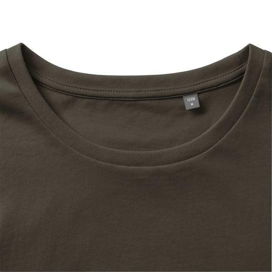 Russell Heren Organisch T-Shirt met korte mouwen (Donkere Olijf) - Image 4