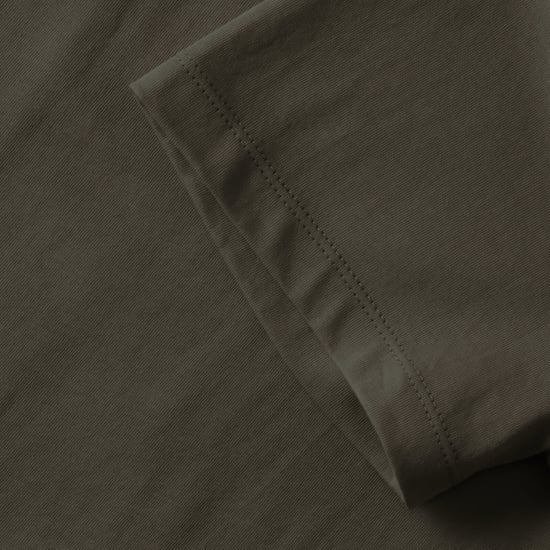 Russell Heren Organisch T-Shirt met korte mouwen (Donkere Olijf) - Image 5