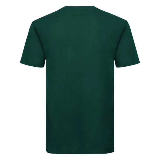 Russell Heren Organisch T-Shirt met korte mouwen (Fles groen) - Image 2