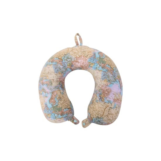 Mountain Warehouse Wereldkaart Memory Foam Reiskussen (Bruin) - Image 1