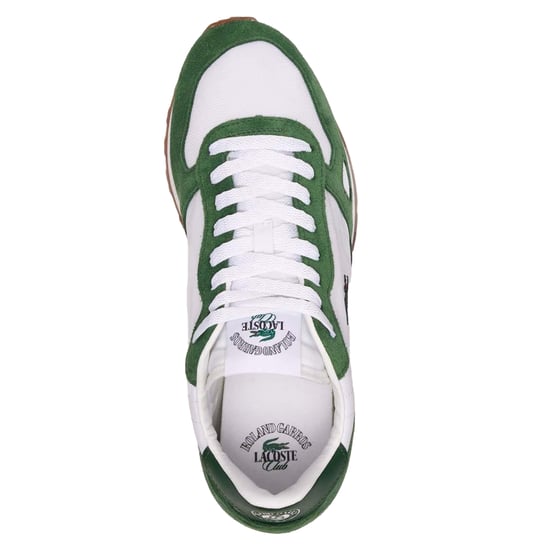Lacoste Heren Partner Leather 70s Trainers (Wit) - Image 4