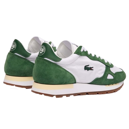 Lacoste Heren Partner Leather 70s Trainers (Wit) - Image 5