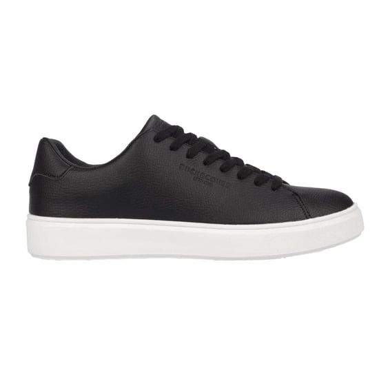 Duck and Cover Heren Kremes Trainers (Zwart) - Image 1