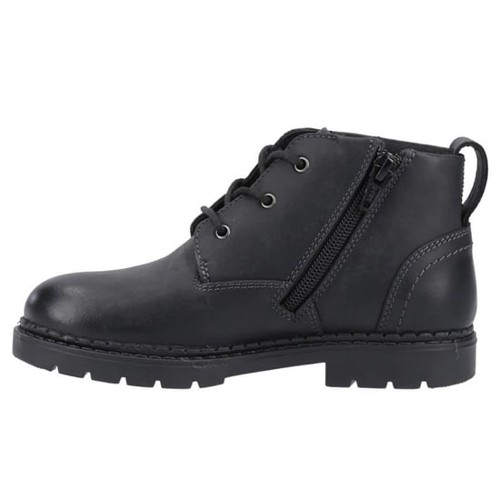 Hush Puppies Jongens Mini Presley Leren Laarzen (Zwart) - Image 3