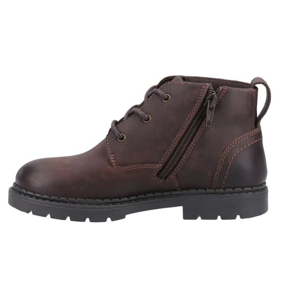 Hush Puppies Jongens Mini Presley Leren Laarzen (Bruin) - Image 3
