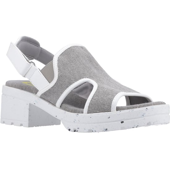 Rocket Dog Dames/dames Lilly sandalen (Grijs/Wit) - Image 3