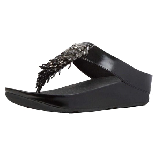 Fit Flop Dames/Dames Rumba Ombre teensandalen (Zwart) - Image 3