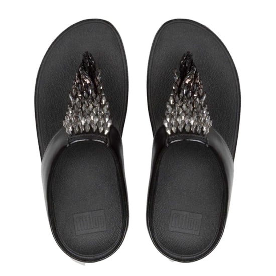 Fit Flop Dames/Dames Rumba Ombre teensandalen (Zwart) - Image 4