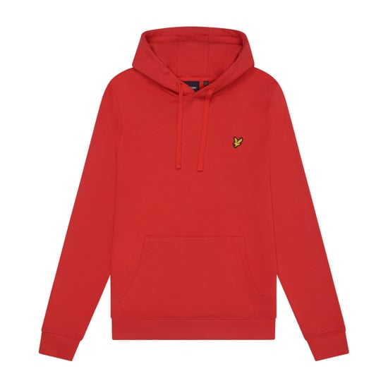 Lyle & Scott merk Gala rode pull-over hoodie - Image 5