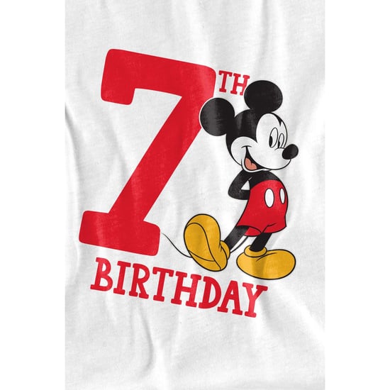 Disney Kinderen/Kinderen Mickey Mouse 7e Verjaardag T-Shirt (Wit) - Image 3