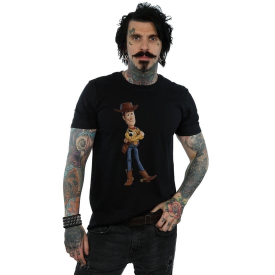 Disney Heren Toy Story 4 Sherrif Woody T-Shirt (Zwart) - Image 2