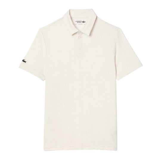 Lacoste Heren UV-bescherming Regular Golf Poloshirt (Crème) - Image 1