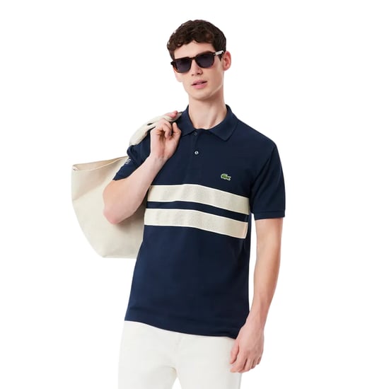 Lacoste Heren Frans Klassiek Poloshirt (Blauw) - Image 5