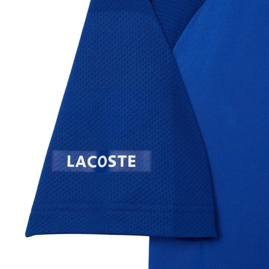 Lacoste Heren Daniil Medvedev Slim Tennis Poloshirt (Blauw) - Image 3