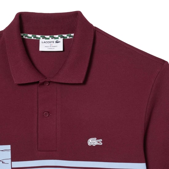 Lacoste Heren Frans Klassiek Poloshirt (Rood) - Image 3