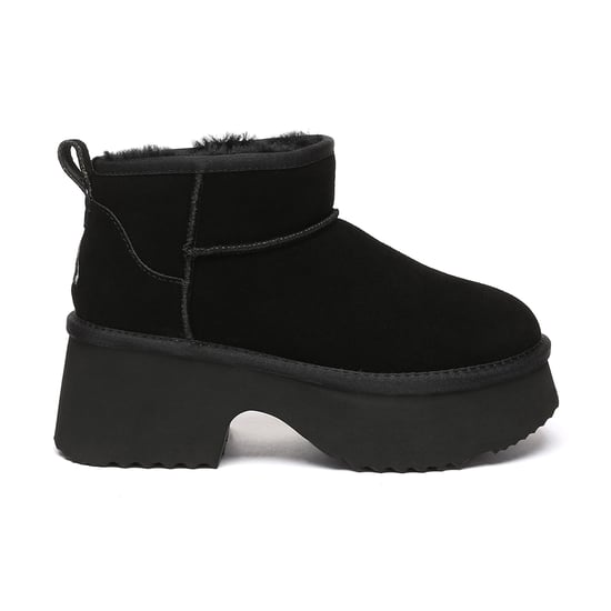 EVER AU Australië Dames Nicobar 3-Way Style Platform Mid Boots - Image 1