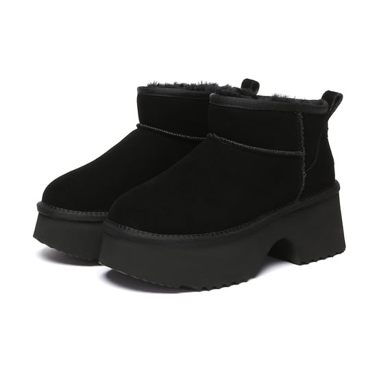 EVER AU Australië Dames Nicobar 3-Way Style Platform Mid Boots - Image 4
