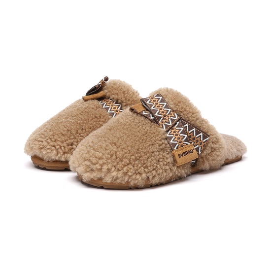 EVER AU Australië Vrouwen Moorhen Schapenvacht Boog Slippers - Image 4