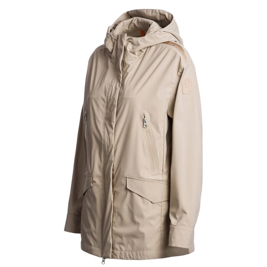 Parajumpers Lange Crèmekleurige Capuchonjas - Image 3